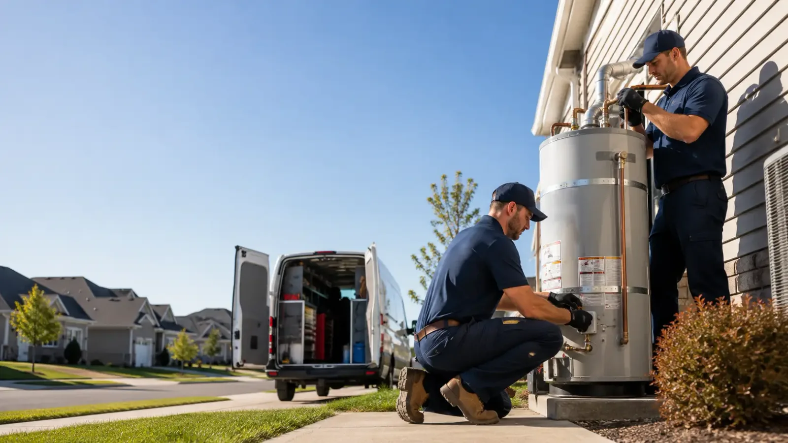 Water Heater Installation in Hague, ND
